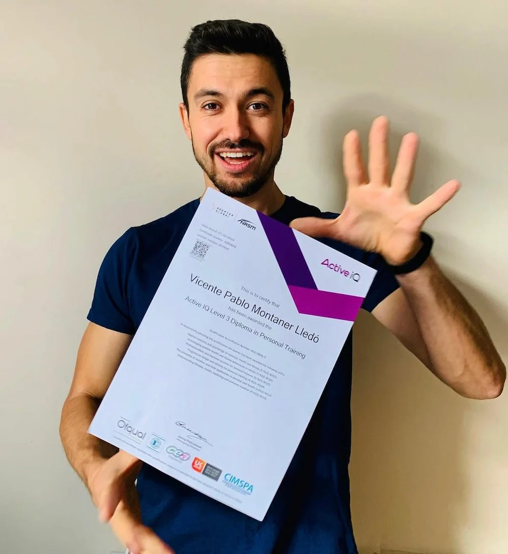 titulacion pablo entrenador personal